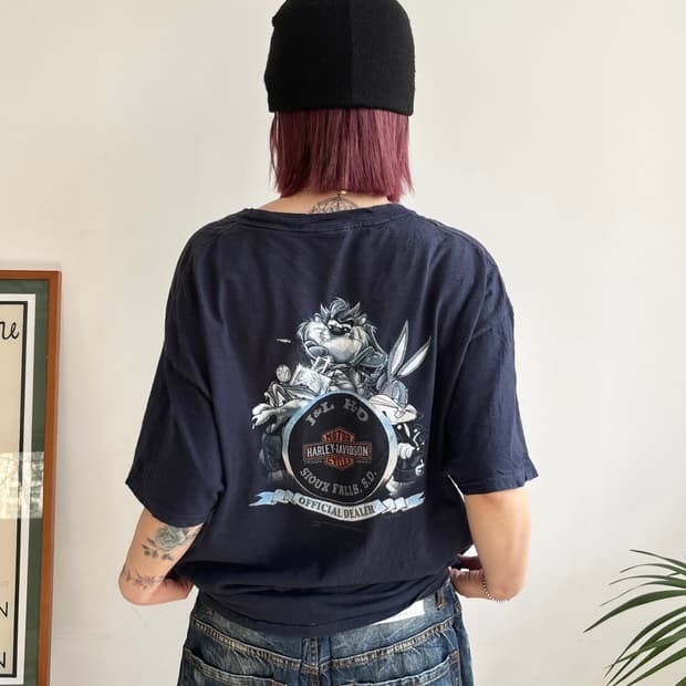 90’s Harley-Davidson 반팔