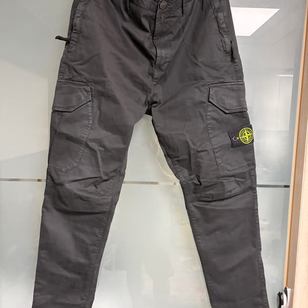 스톤아일랜드 올드 이펙트 카고 바지