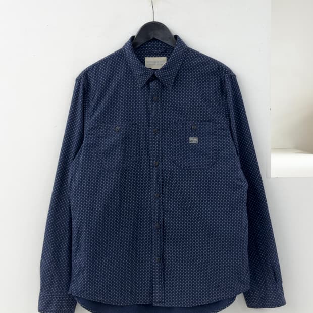 데님앤서플라이 자카드 셔츠