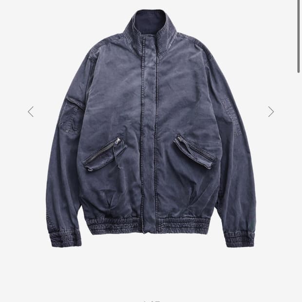 ADVENTURE DYED BOMBER JACKET PURPLE 2(m)