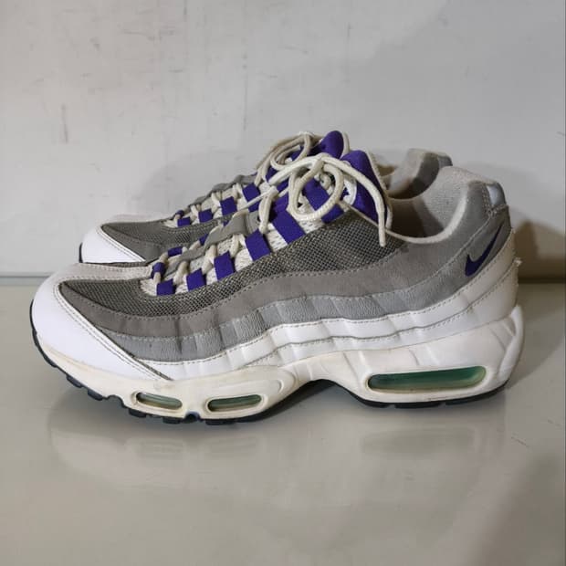 280mm 나이키 에어맥스95 그레이프 운동화