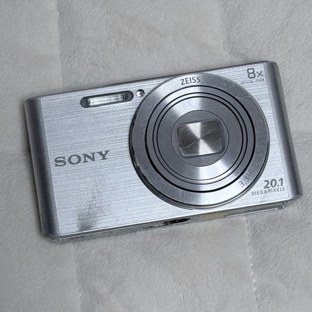소니 사이버샷 DSC-W830 실버 디카