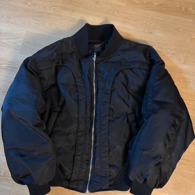 빈티지 사선 봄버