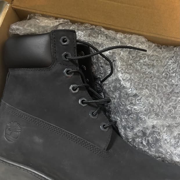 팀버랜드 프리미엄 6인치 워터프루프 블랙 260