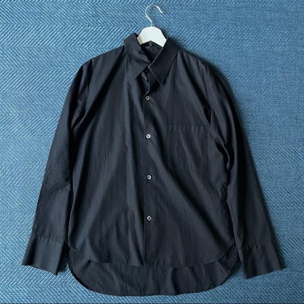 요지 야마모토 Y's 블랙 셔츠