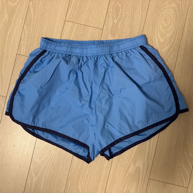 마뗑킴 돌핀 쇼츠 블루 S