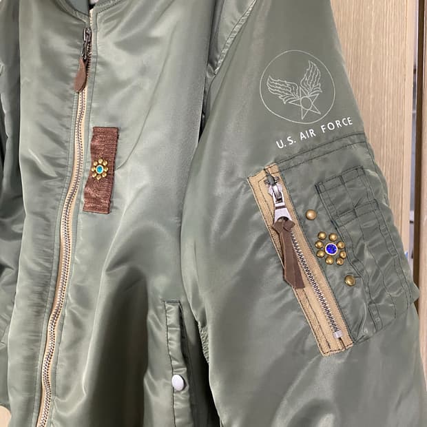 복각 잼스톤 ma-1 플라이트 자켓