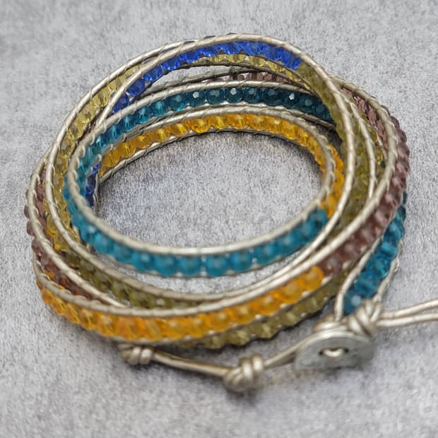 vintage wrap bracelet