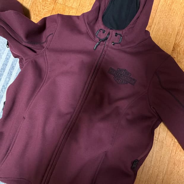 할리데이비슨 후드 집업