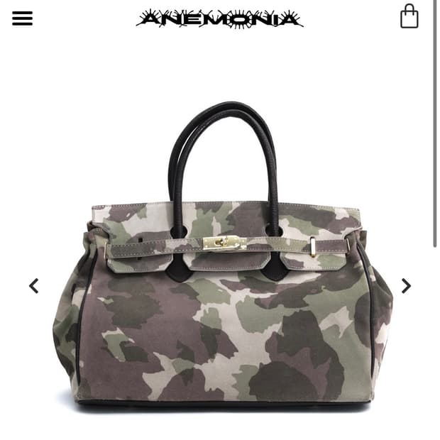 anemonia 펄킨백 카모플라쥬 아네모니아 버킨백