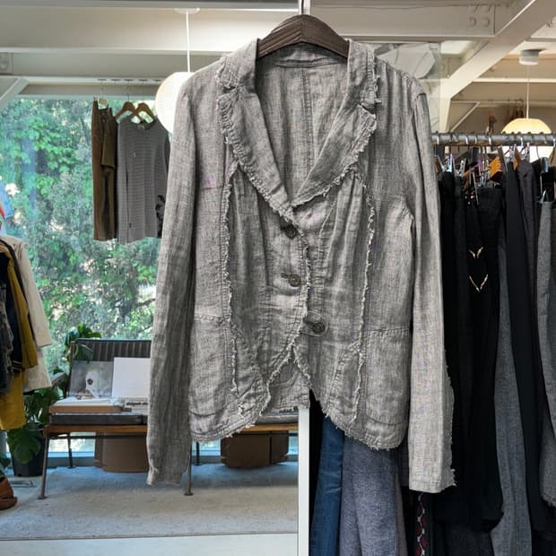 센소유니코 io comme io 린넨 자켓