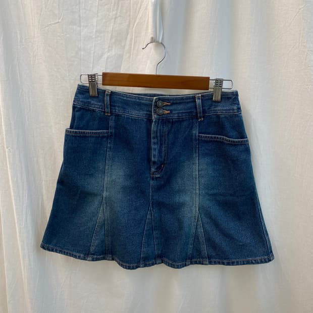 데님 숏스커트(25)