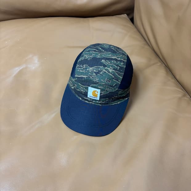 나이키 칼하트 WIP NRG 카모 테일윈드 러닝캡 캠프캡 모자