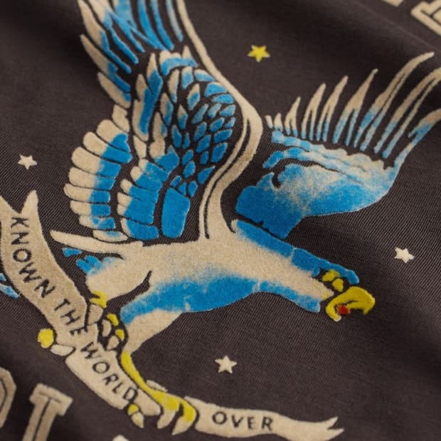 RRL 더블알엘 26SS 이글 프린트 티셔츠 L사이즈 신품 독수리