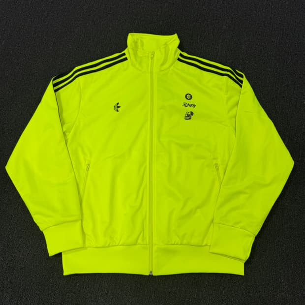 아디다스 x 보어드 에이프 요트 클럽 형광 져지