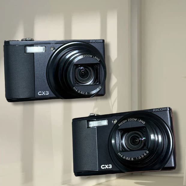 (필카감성) 리코 CX3 블랙 디카 디지털카메라 빈티지  //캐논 니콘