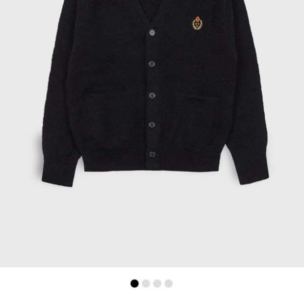 헤리티지 플로스 알파카 가디건 s