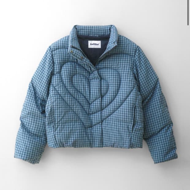 badblue 하트 퍼프 패딩