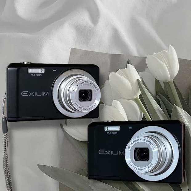 강추) 카시오 엑슬림 EX-ZS5 디카 빈티지 캠코더 /캐논 니콘