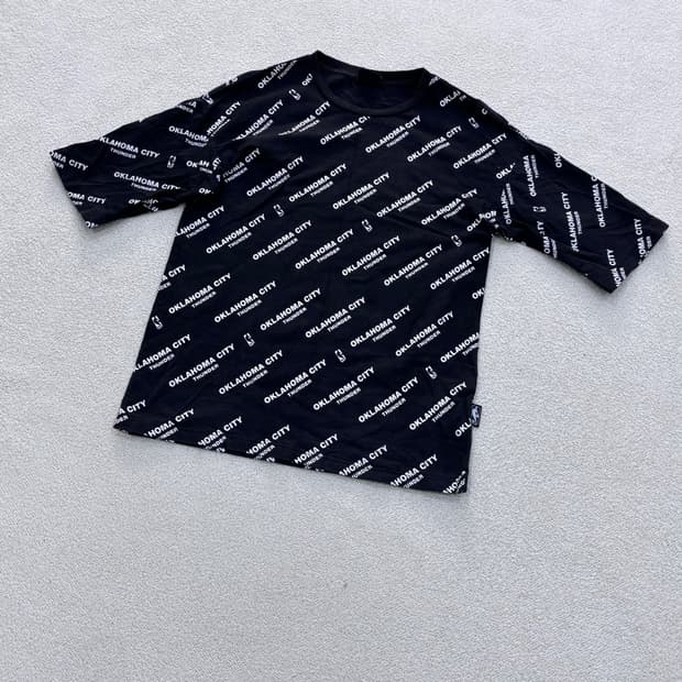 L NBA 오클라호마시티 반팔 티셔츠 0421E