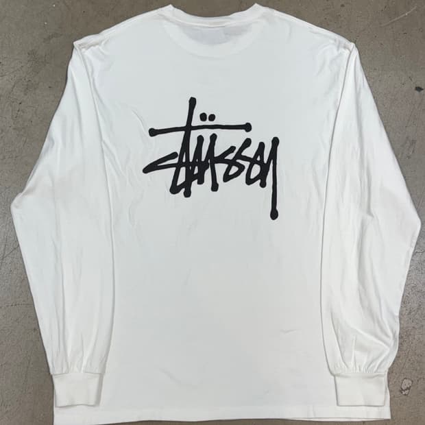 🫶🏻 스투시 화이트 롱슬리브 🫶🏻