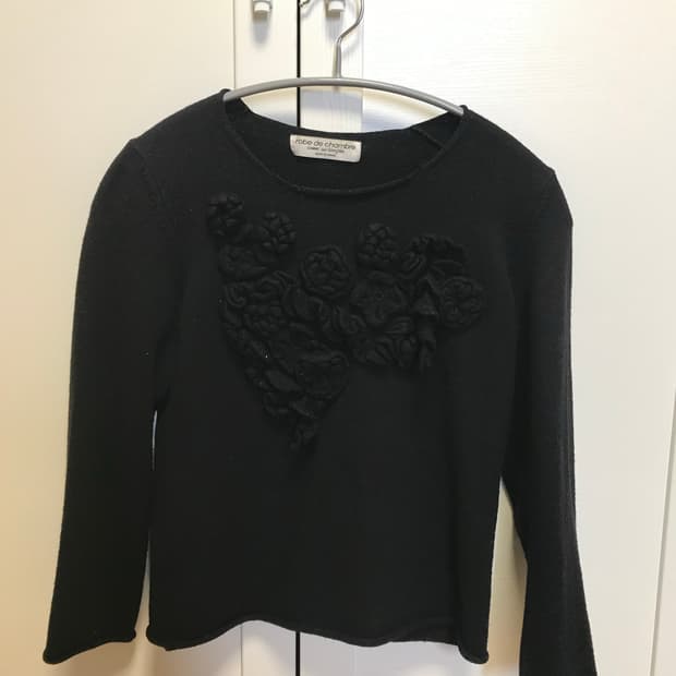 꼼데가르송 robe de chambre 니트