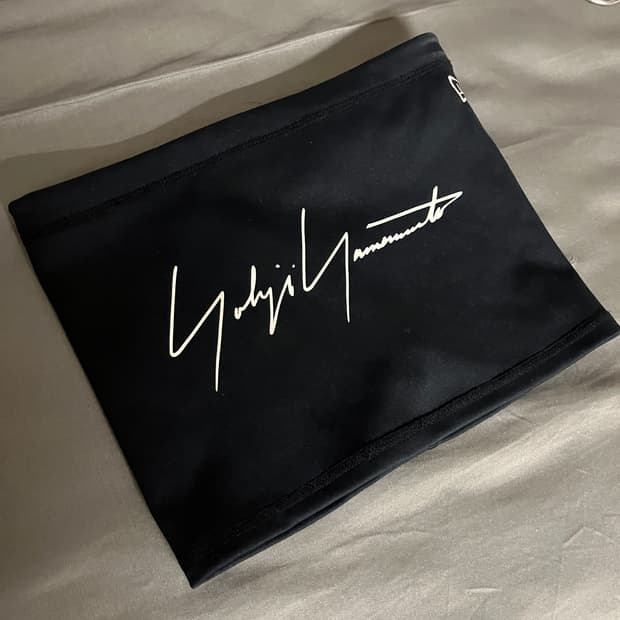 Yohji yamamoto neck warmer