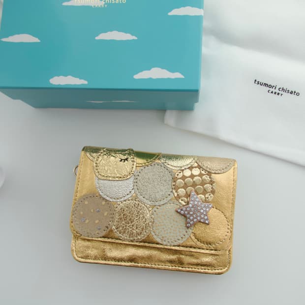 츠모리치사토 패치워크 카드지갑