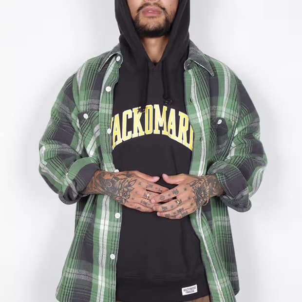 와코마리아 플란넬 체크 셔츠