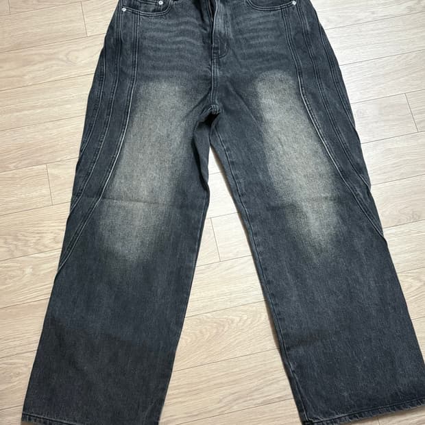 인템포무드 데님 팬츠