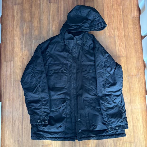 유니클로 엔지니어드가먼츠 퍼프테크 유틸리티 파카 L