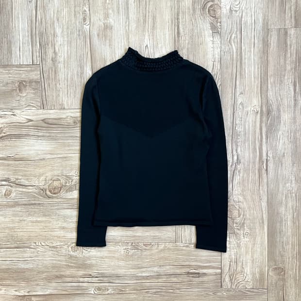 pierre cardin 블랙 터틀넥