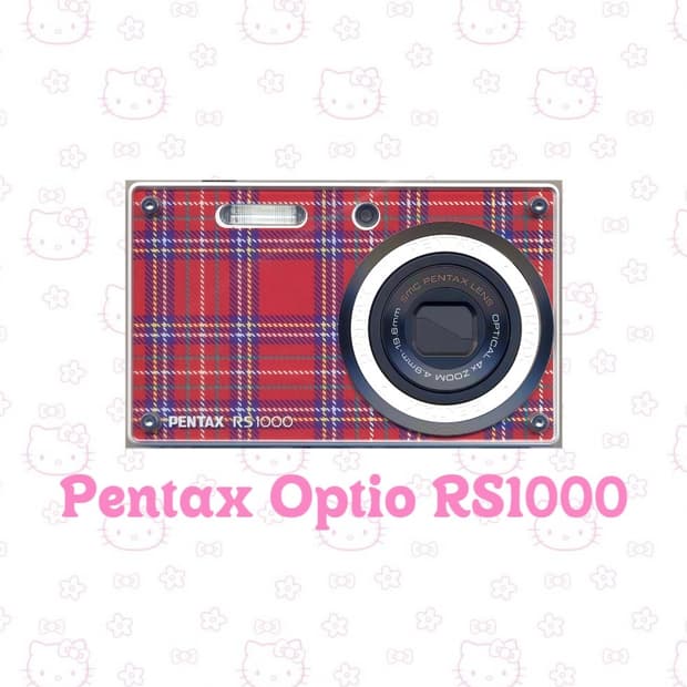[*풀박!⚡️/작례⭕️] 펜탁스 옵티오 RS1000 빈티지 디지털 카메라