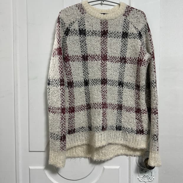 띠어리 모헤어 니트