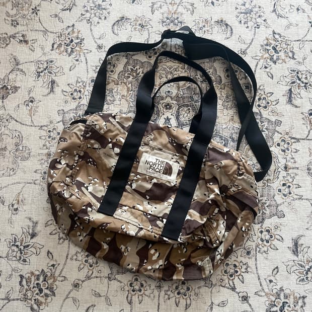 노스페이스 카모 투웨이 가방