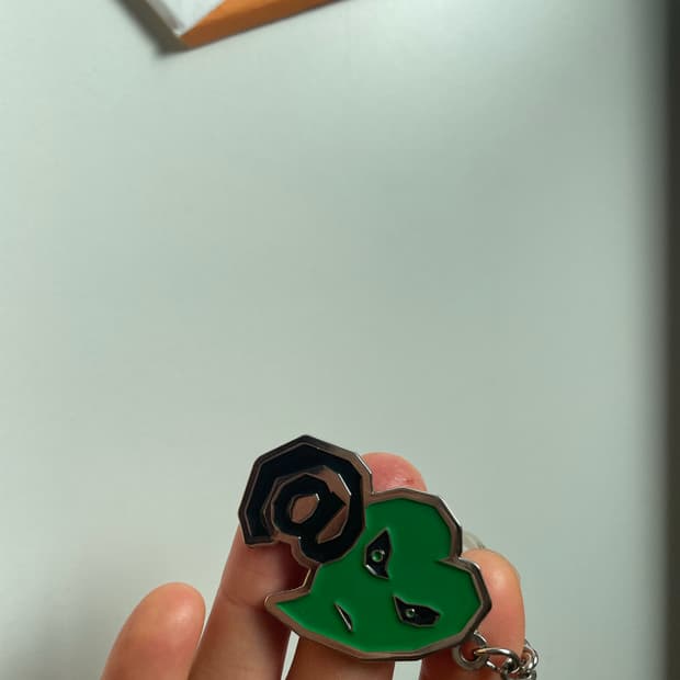 always do what you should do 하트 키링