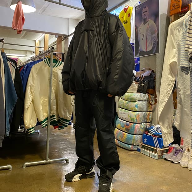 새상품 이지갭 엔지니어드 바이 발렌시이가 아노락 퍼프 파카 패딩