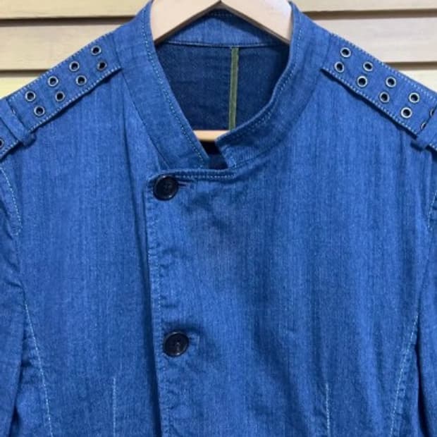 시스템 남성 청헤지코튼린넨자켓 95