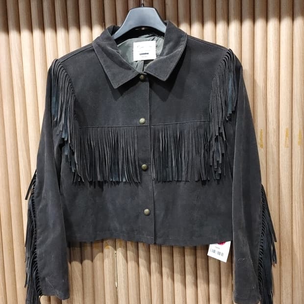 무배) 빈티지 웨스턴 프린지 자켓 - S