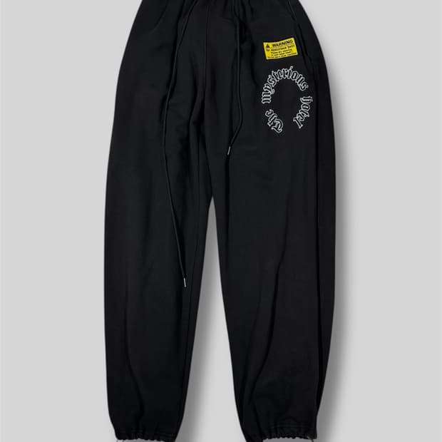 The mysterioushotel)PATCH TRAINING PANTS