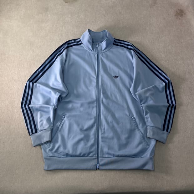 105 아디다스 대장급 스카이 블루 트랙탑 져지 