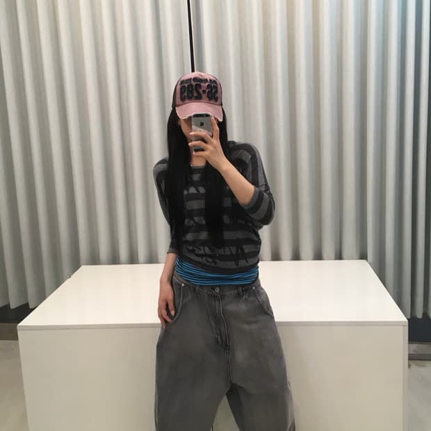 빈티지 루즈핏 코디 세트