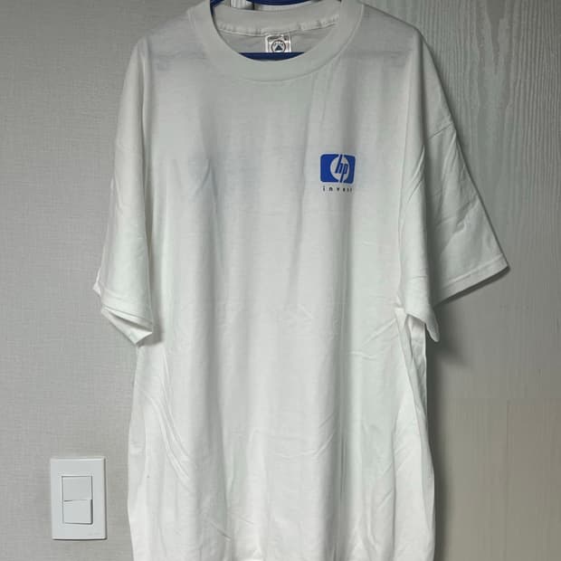 빈티지 HP invent GET UP프로모션 티셔츠 