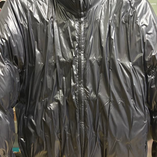 Paf 5.1 down metallic black s사이즈