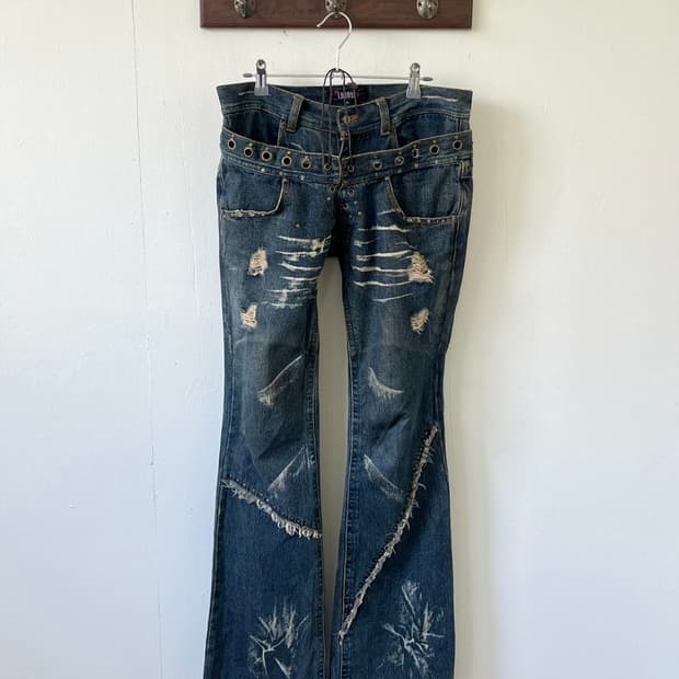 00’s LOWBOX 아카이브 데님 진