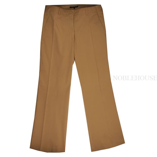 띠어리 베이지 부츠컷 팬츠(4)