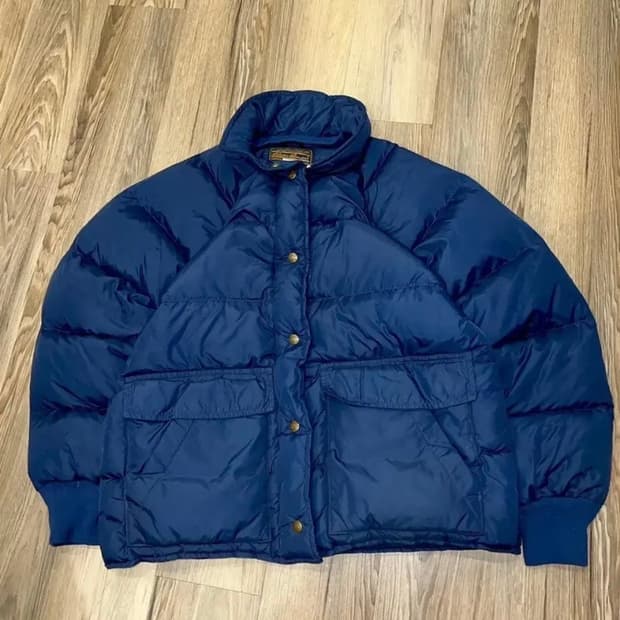 빈티지 에디바우어 푸퍼 다운 자켓  M  