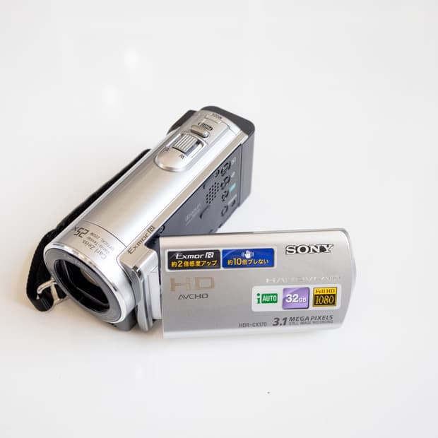 Sony HDR-CX170 / 빈티지 디지털 캠코더