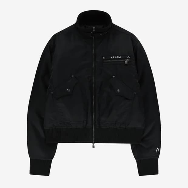 아캄 aakam High-Neck Bomber Jacket 하이넥 봄버