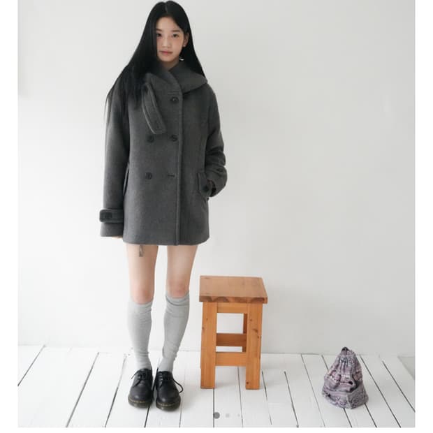 인앤양 미야코트 Miya coat, Charcoal